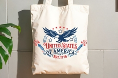 United States Of America Est. 1776 Svg, USA Eagle Svg. Product Image 8