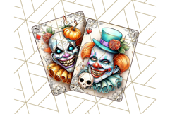 Spooky Carnival Characters Clipart PNG, Halloween Clipart Product Image 3