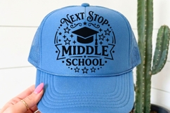 Next Stop Middle Grade Svg, Middle School Svg, Graduate Svg. Product Image 8
