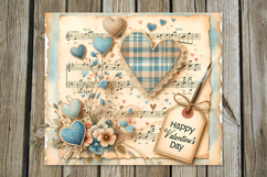 Vintage Music | 4 Love Skinny Tumbler Sublimation Designs P2 Product Image 3