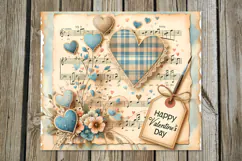 Vintage Music | 4 Love Skinny Tumbler Sublimation Designs P2 Product Image 3