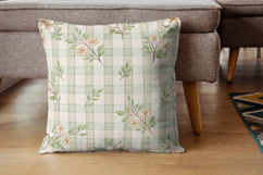 Cozy Cottage Toile Digital Paper Pack, Vintage Floral Toile Product Image 7