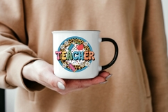 Retro Cute Teacher PNG Product Image 7