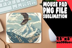 Scenic Sublimation Mouse Pad PNG Product Image 1