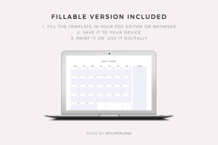 2030 Monthly Calendar with Holidays &amp; Notes, Printable Product Image 7