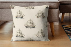 Vintage Nautical Digital Paper Pack, Coastal Maritime Product Image 7