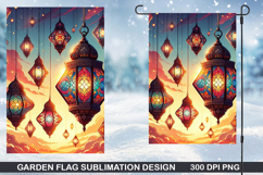 Garden Flag Sublimation| Halloween Garden Flag PNG Product Image 1