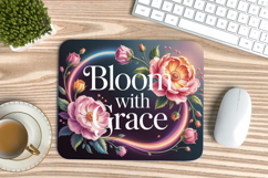 Inspirational Quotes Mouse Pad, Motivational PNG Sublimation Product Image 1