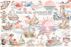 Nautical Adventure Clipart Product Image 1