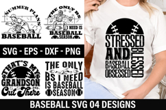 Baseball SVG Design - The Only Bs I Need Is Baseball Season Product Image 1