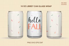 16 Fall Wrap For Libbey Can Glass SVG Bundle|Halloween svg Product Image 6