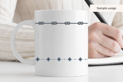 Seamless Nautical Border SVG Bundle | 10 Ocean Designs Product Image 7