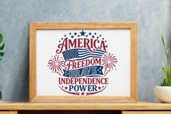 America Freedom Brave Svg, Fourth Of July Svg, USA 1776 Svg. Product Image 8