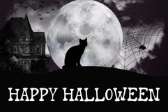 Vintage Horror is a Halloween display font Product Image 6