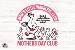 Mother's Day Funny Goose PNG Product Image 1