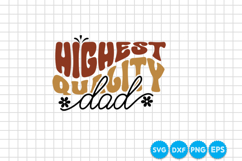 Highest Quality Dad Father's day retro SVG Design Product Image 6