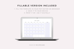 2028 Monthly Planner with Holidays, Landscape, Printable Product Image 7