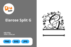Elarose Split Monogram Product Image 1