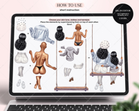 Autumn Mom DIY Clipart Set Portrait Creator Product Image 4