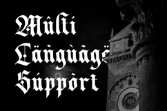 Dark Whisper - Fierce Blackletter Font Product Image 7