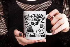 Boo-tifully Unbothered Svg, Sassy Halloween Svg, Ghost Svg. Product Image 8