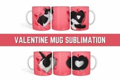 Valentines Day Mug Sublimation | Bundle | PNG Product Image 1