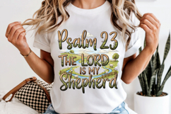 Psalm 23 The Lord Is My Shepherd PNG, Christian Sublimation Product Image 6