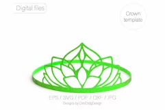 Princess crown svg Birthday party crown Princess tiara Product Image 9