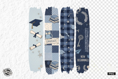 Graduation Brushtrokes Clipart Product Image 1
