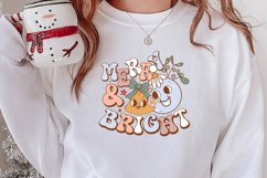 Retro Christmas T-shirt SVG Bundle, Retro Christmas SVG Product Image 7