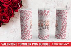 Valentine Tumbler PNG Bundle - Skinny Tumbler Sublimation Product Image 7