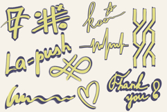 Seamless Lettering Brushes for Procreate Product Image 7