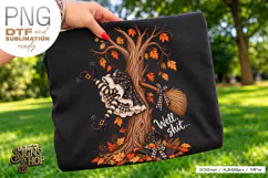 Well Shit Witch PNG, Funny Halloween DTF Product Image 5