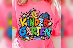 Kindergarten School PNG, Colorful Back to School Pencil Desi Product Image 4
