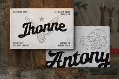 Astera Mototype - Rough Vintage Hand Drawn Script Font Product Image 7