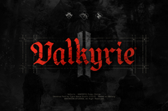 Devonxa - Gothic Blackletter Font Product Image 7