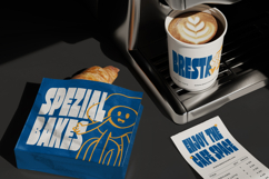 Pistacho - Bold Retro Super Condensed/ Tall Font Product Image 7