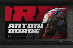 Voltpace - Modern Bold Sport Italic Racing Font Product Image 7
