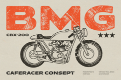 Rushpico - Bold Rough Distressed Stamp Font Product Image 7