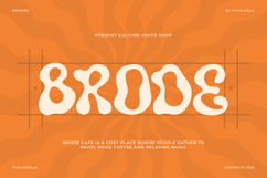 Dripero - Psychedelic Liquify Retro Font Product Image 7