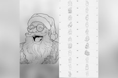 100 Procreate Vintage Santa Stamp Brushes Product Image 8
