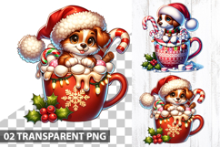 Christmas Sublimation Clipart Bundle - Christmas PNG files Product Image 8