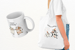 Happy Birhday Farm Animals Clipart Product Image 3