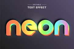 Editable Text Effect for Illustrator. Vector Graphic styles Product Image 1