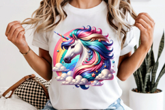 Unicorn PNG, Magical Sublimation Design Product Image 6