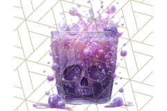 Halloween Drink Clipart PNG, Spooky Cute Beverage Art Product Image 3