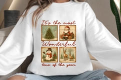 Wonderful Christmas png design for T-shirts Product Image 4