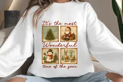 Wonderful Christmas png design for T-shirts Product Image 4