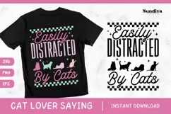 Funny Cat Lover Quotes SVG EPS PNG 7 Product Image 1