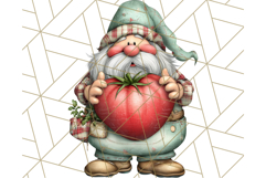 Farmer Gnome Clipart, Cute Farm Gnomes PNG Illustrations Product Image 3